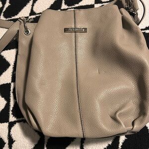 Steve Madden grey bucket style tote